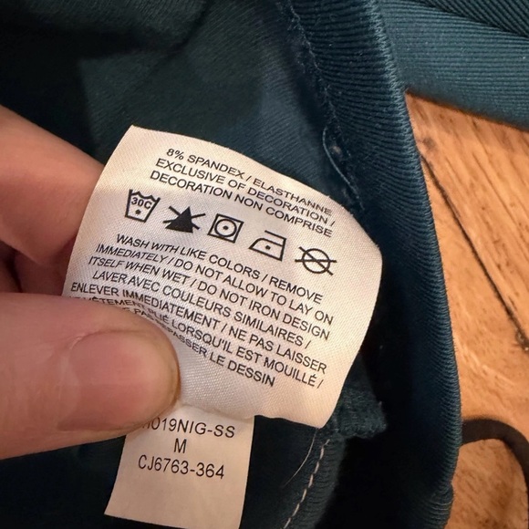 Jordan 23 Engineered Hoodie Men’s Medium Teal Blue Half Zip Pullover - Picture 10 of 10